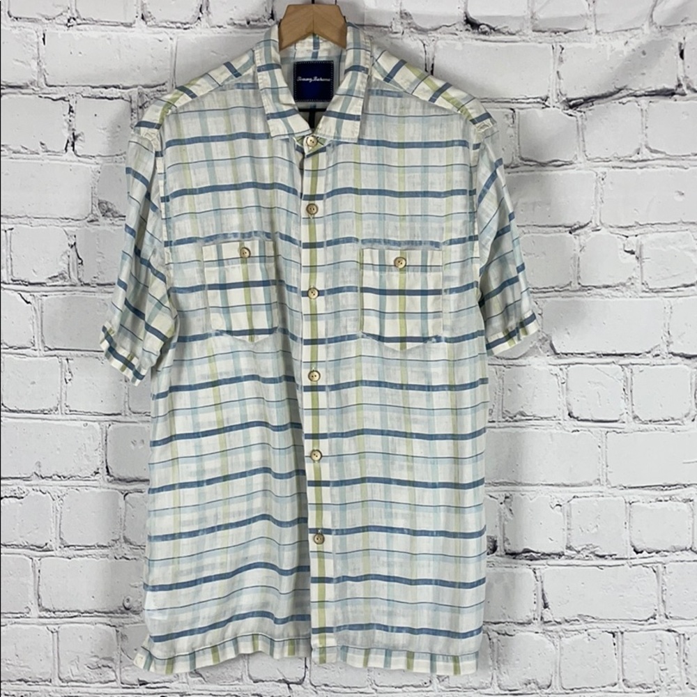 NWOT Tommy Bahama Silk Blend Shirt Sz L